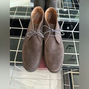 Suede ankle boots